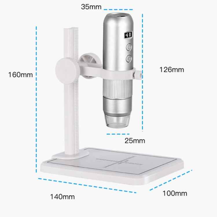 WIFI Wireless Electron Microscope 1080P HD Digital Maintenance Inspection Magnifying Glass