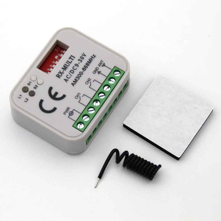 LZ-068 Garage Door Rolling Code Fixed Code Multi-Frequency Remote Control Receiver Switch