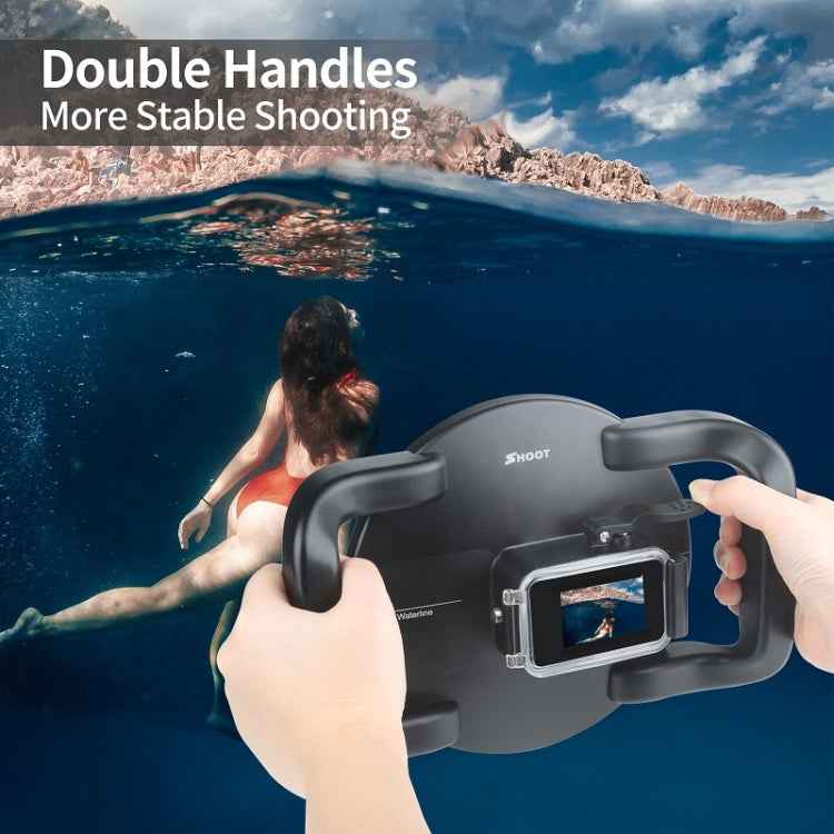 SHOOT XTGP559 Dome Port Underwater Diving Camera Lens Transparent Cover Housing Case For GoPro HERO9 Black