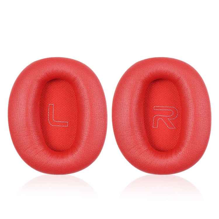 1 Pair Protein Skin Leather Headest Sponge Earmuffs For Edifier W820BT / W808BT / K815 / K815PG1 / H840 / K800 / K830