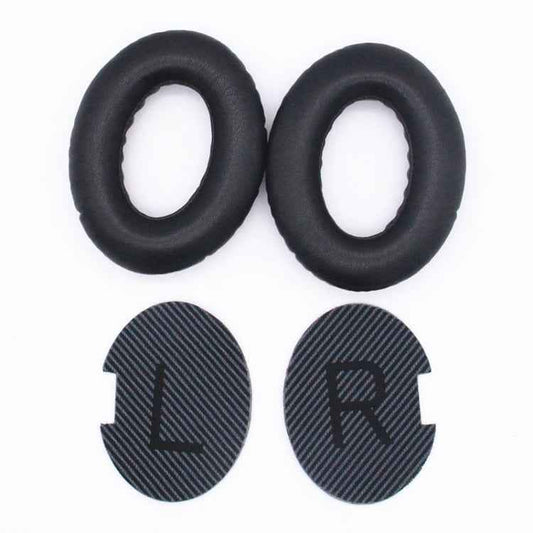 2 PCS Headset Sponge Cover Earmuffs For Bose QC25 / QC15 / QC2 / QC35 / AE2i