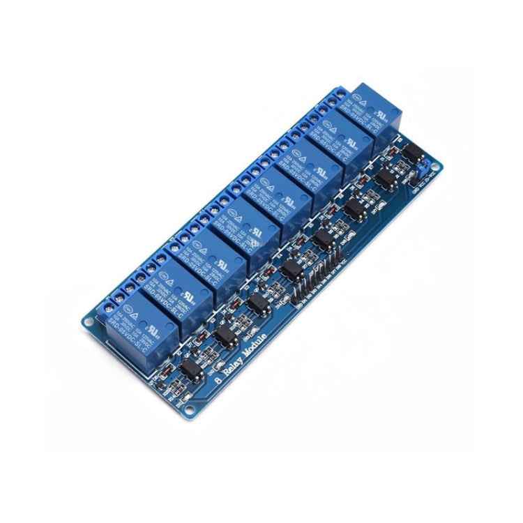 HW-281A DC 5V 8-Channel Relay Expansion Board Module Control Panel with Indicator PLC Relay