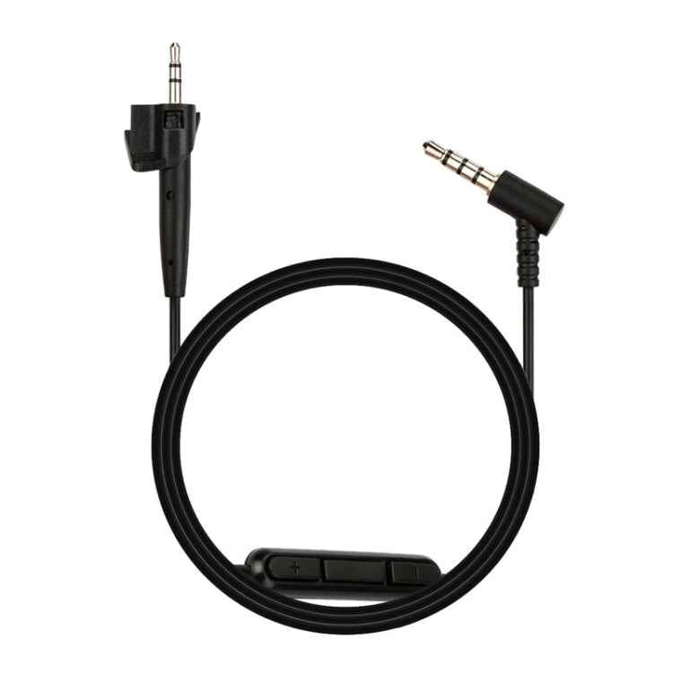 2 PCS 3.5mm to 2.5 mm Replacement Audio Cable with Mic For Bose AE2 / AE2i