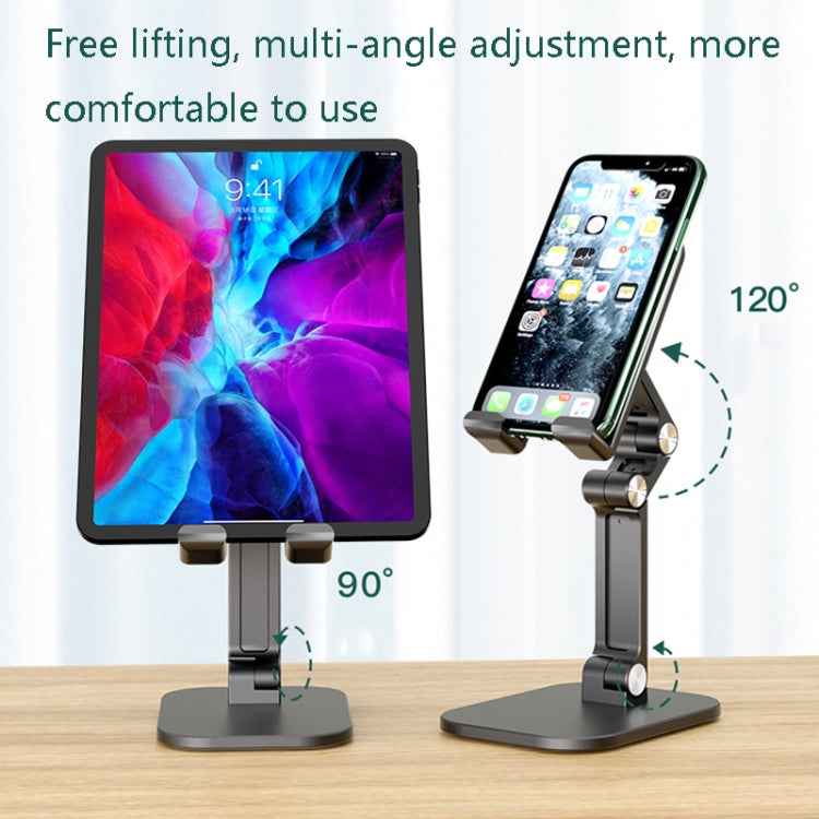 CYX-PH2 Mobile Phone Tablet Desktop Bracket Folding Telescopic Phone Bracket