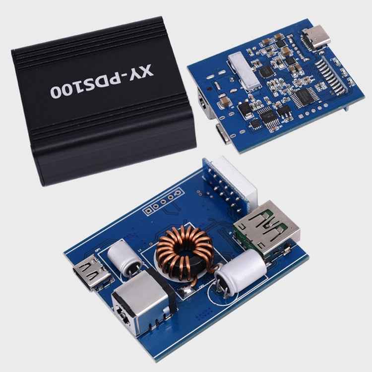 PDS100 QC4.0 PD3.0 Type-C DC 12-28V 100W Step Down Mobile Phone Quick Charger Module for Huawei SCP/FCP iOS PD