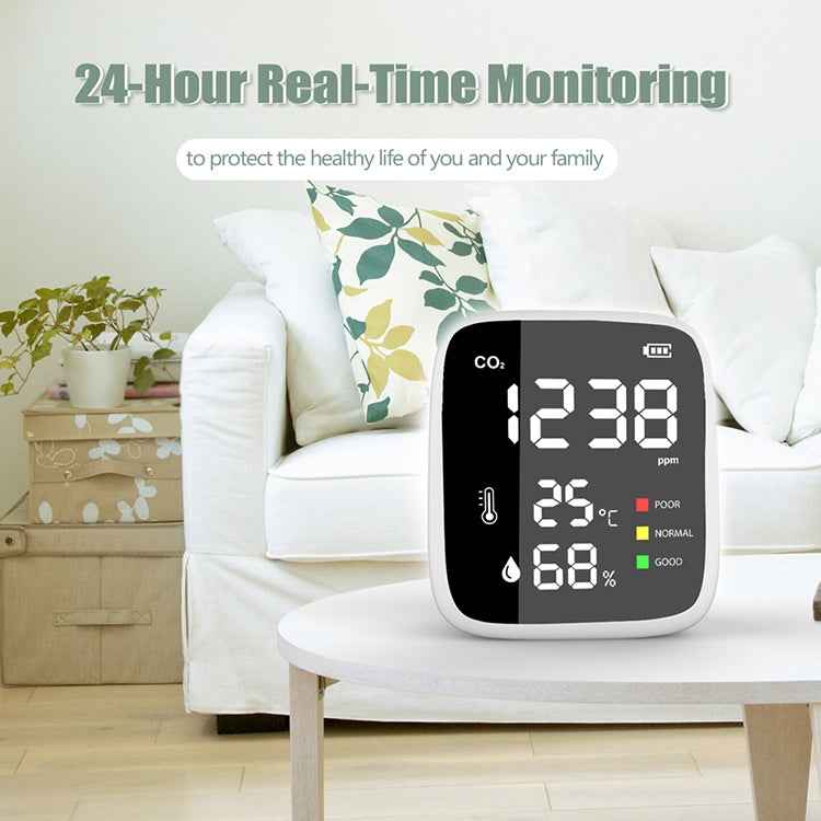 DM1308B Carbon Dioxide Detector Concentration Monitor with LED Display