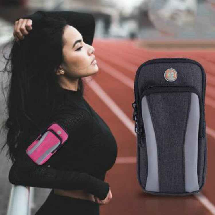 Oxford Cloth Waterproof Sports Running Fitness Wrist Arm Band for Smartphones 6 inch