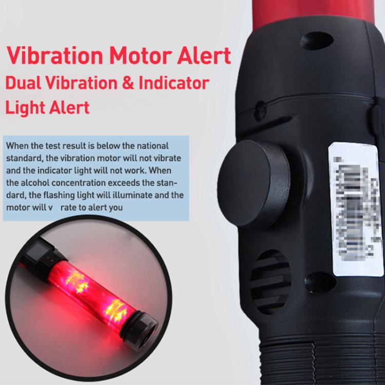 Cheetah No. 1 Alcohol Tester Blowing Baton Alcohol Tester With Flashlight Function,CN Plug