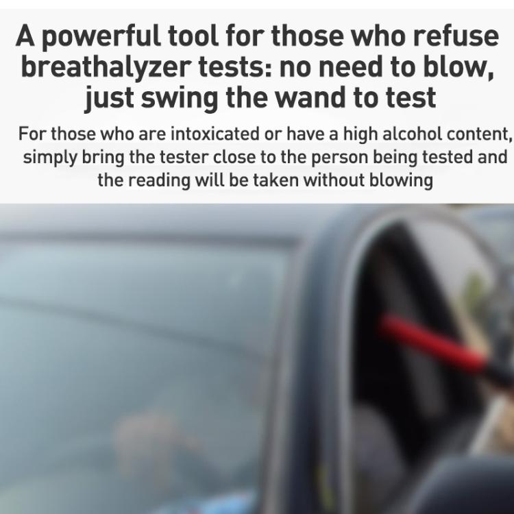 Cheetah No. 1 Alcohol Tester Blowing Baton Alcohol Tester With Flashlight Function,CN Plug