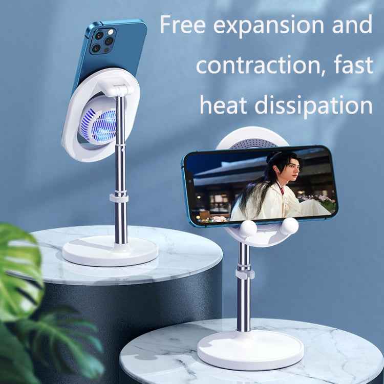 OATSBASF Live Telescopic Desktop Radiator Compact Portable Cooling Phone Holder, Standard: