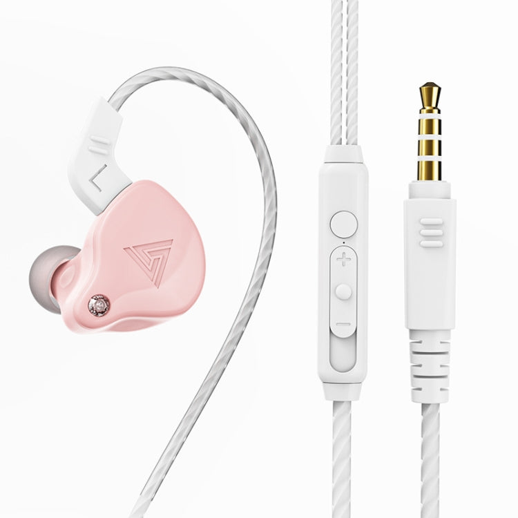 QKZ AK6 2 PCS In-Ear 3.5mm Wired Subwoofer Sports Earphones, 2 PCS, 2 Pair