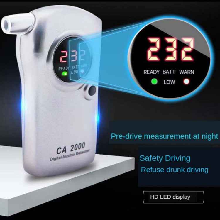 CA2000 Alcohol Tester Blowing Type Ethanol Concentration Tester