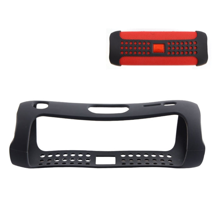 JBA-F5 Bluetooth Speaker Case Environmentally Friendly Silicone Protective Shell for JBL Flip 5, Black, Red, Navy Blue