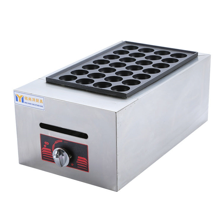 Gas Veneer Fish Ball Stove Takoyaki Making Machine