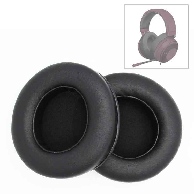 1 Pair Thicken Sponge Headset Set 90mm Earmuffs For Kraken 7.1 V2 Pro
