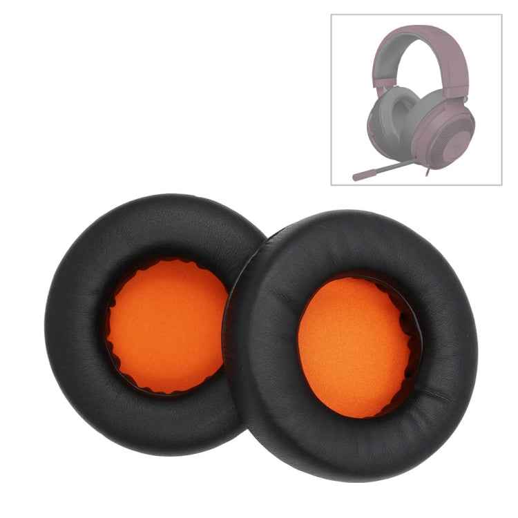 1 Pair Thicken Sponge Headset Set 90mm Earmuffs For Kraken 7.1 V2 Pro