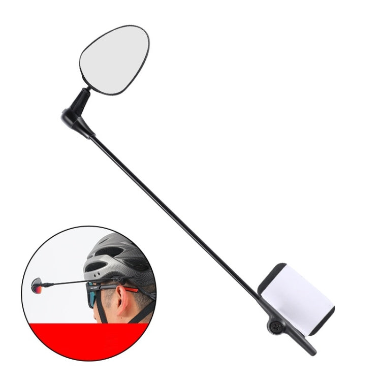 WEST BIKING Mountain Road Bike Helmet Mini Reflective Convex Rearview Mirror, Convex Rearview Mirror
