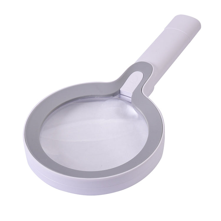 XT-8013 With 29 LED Lights 3 Gelling Touch Switch Magnifier 2 Times / 13 Times Hand-Held Magnifying Glass, XT-8013 (White+Gray), XT-8013(White+Dark Blue)