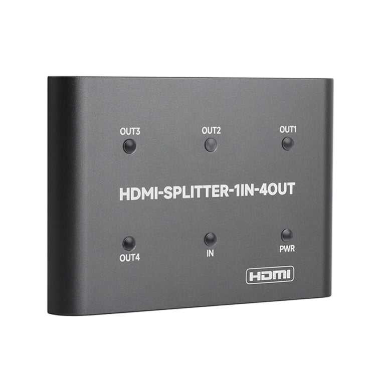 Waveshare 23738 4K HDMI Splitter, 1 In 4 Out, Share One HDMI Source, 23738