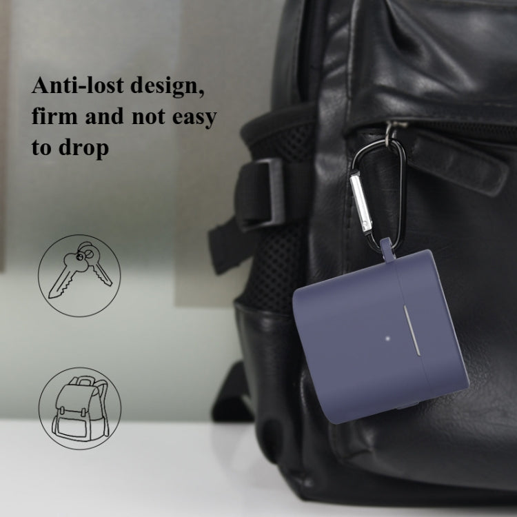 3 PCS For Xiaomi Air 3 in 1 Earphone Silicone Protective Case + Anti-lost Rope + Hook Set, Green, Purple, Pink, Black, Blue, Grey