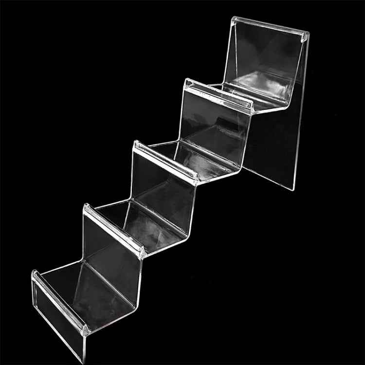 10 PCS Thickened Transparent Wallet Holder Plastic Phone Mask Display Stand Counter Display Stand,Specification: