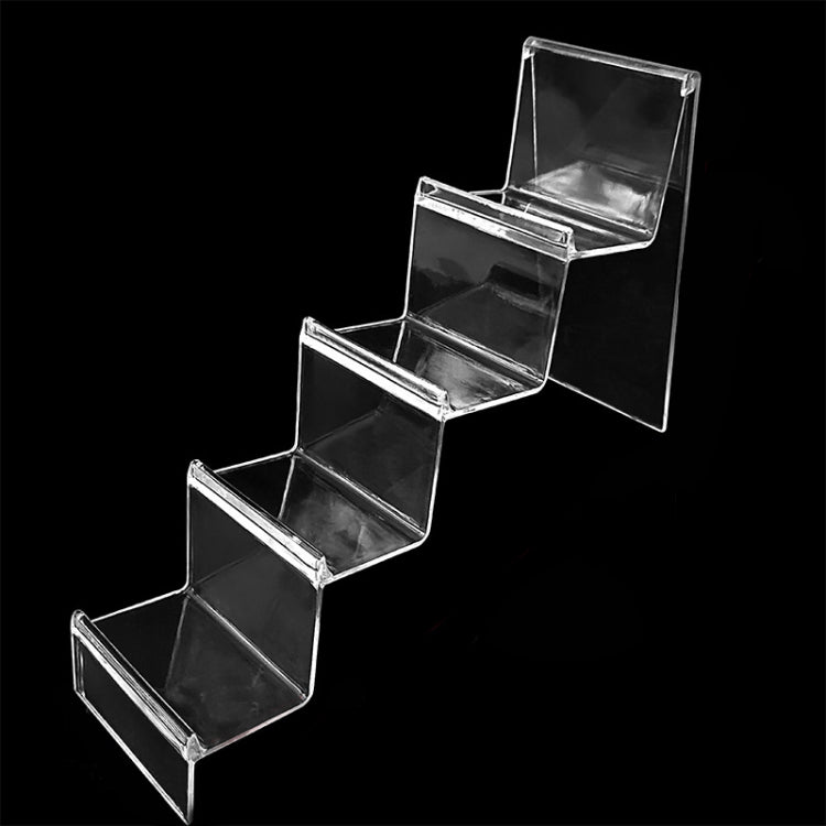 10 PCS Thickened Transparent Wallet Holder Plastic Phone Mask Display Stand Counter Display Stand,Specification: