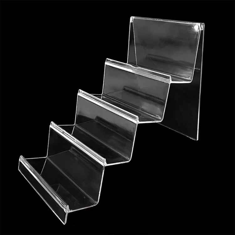 10 PCS Thickened Transparent Wallet Holder Plastic Phone Mask Display Stand Counter Display Stand,Specification: