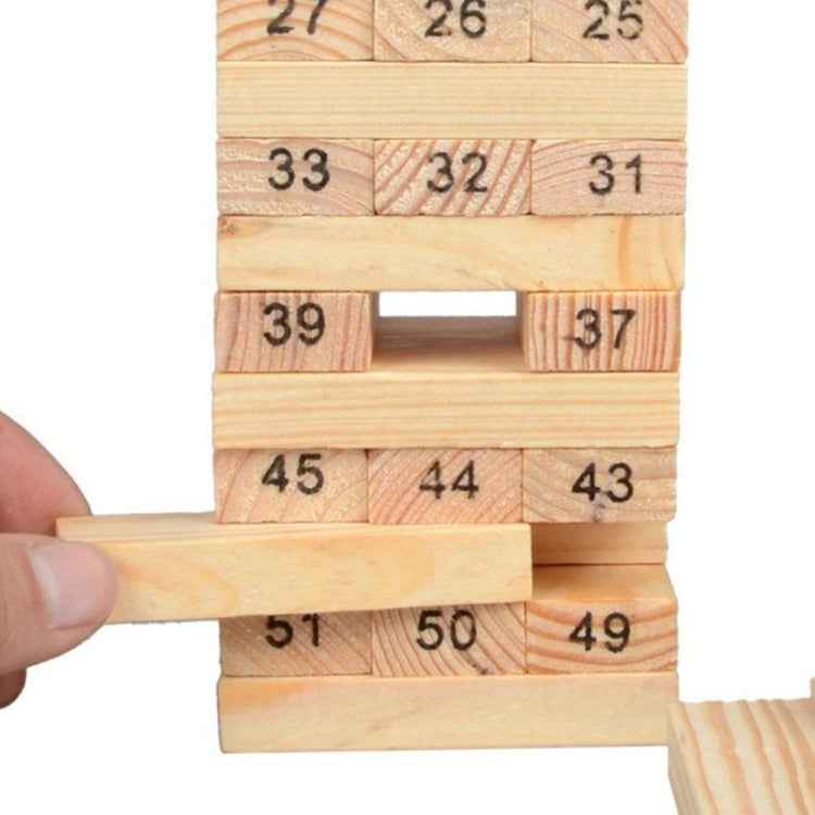 54pcs /Set Childrens Educational Building Block Toys Stacking Game