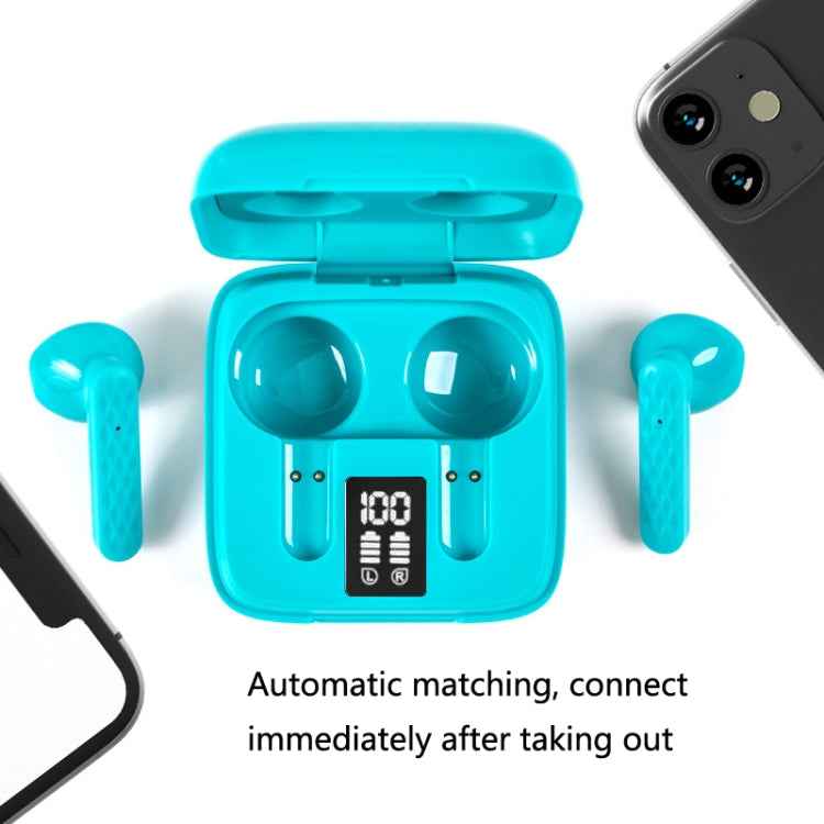 Pro 9 TWS Touch Control Bluetooth 5.0 Wireless In-Ear Earphone with LED Display
