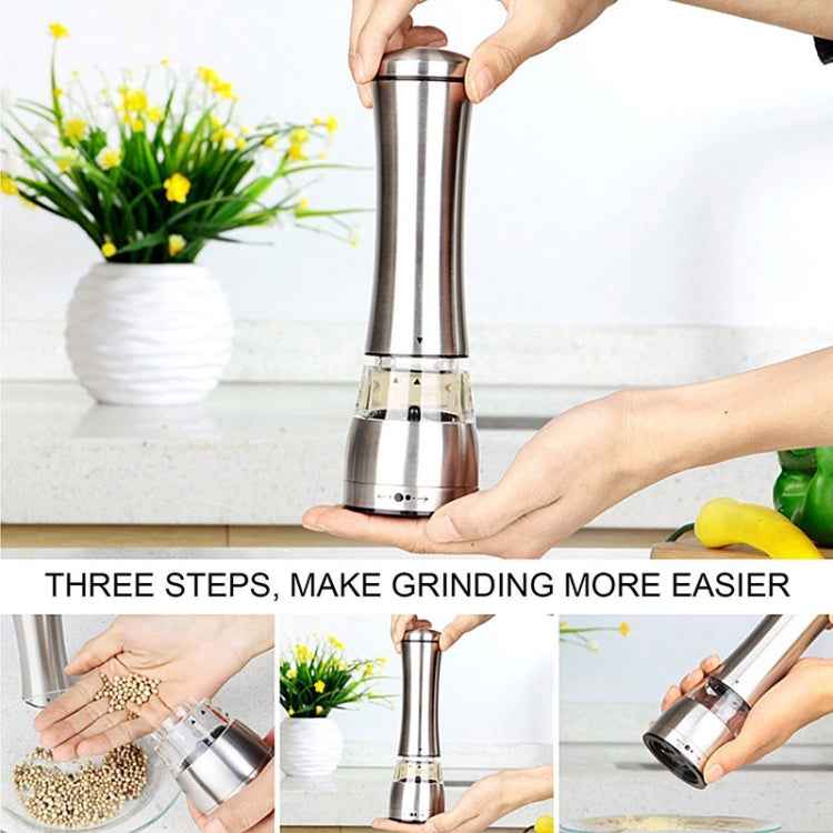 JE0318 Stainless Steel Manual Multi-Purpose Pepper Grinder Kitchen Cooking Tools