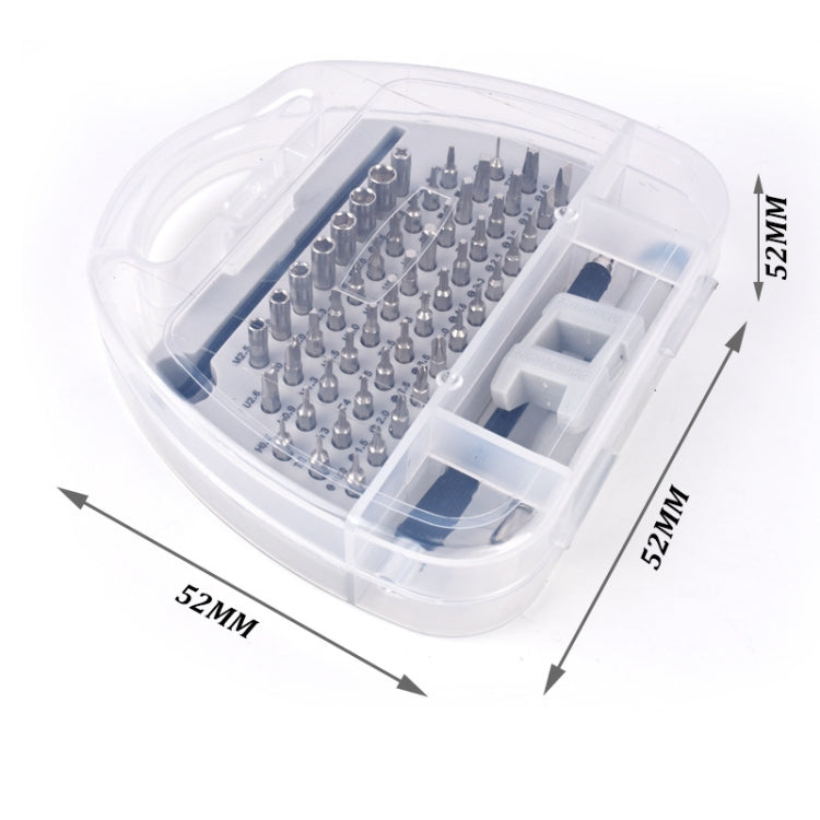 Weeks 58 in 1 Chrome Vanadium Steel Mobile Phone Repair And Disassembly Tool Screwdriver Set
