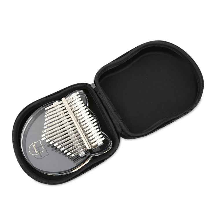 2 PCS Thumb Piano Protective Case Kalimba EVA Storage Box
