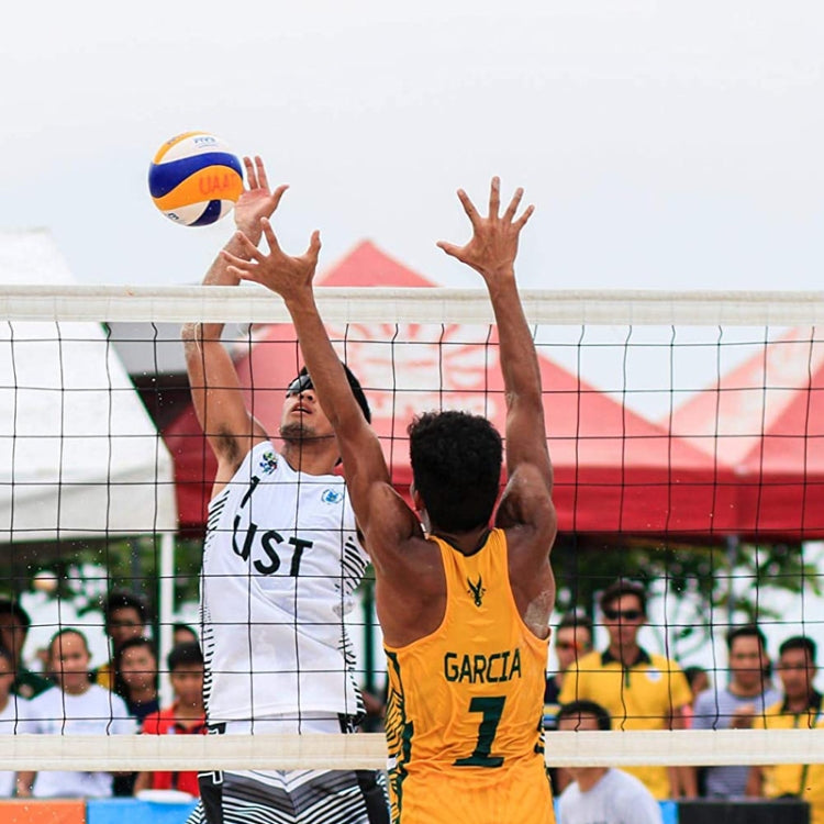 Polyethylene Knotted Four Wraped Sides Beach Volleyball Net For Competition / Training, Beach Volleyball Net