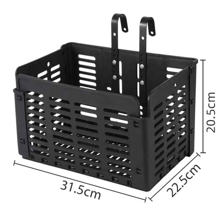 WEST BIKING Bicycle Basket Foldable Quick Release Basket Portable Food Basket