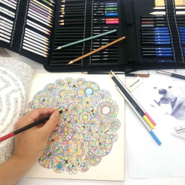 72 in 1 Sketch Pencil Color Lead Set Student Hand-Painted Art Color Pencil