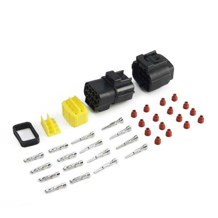 4 Sets DJ70816Y 8 Holes Automobile Waterproof Plug Connector Automobile Plug-In Oil Pump Wiring Harness Generator Plug Set