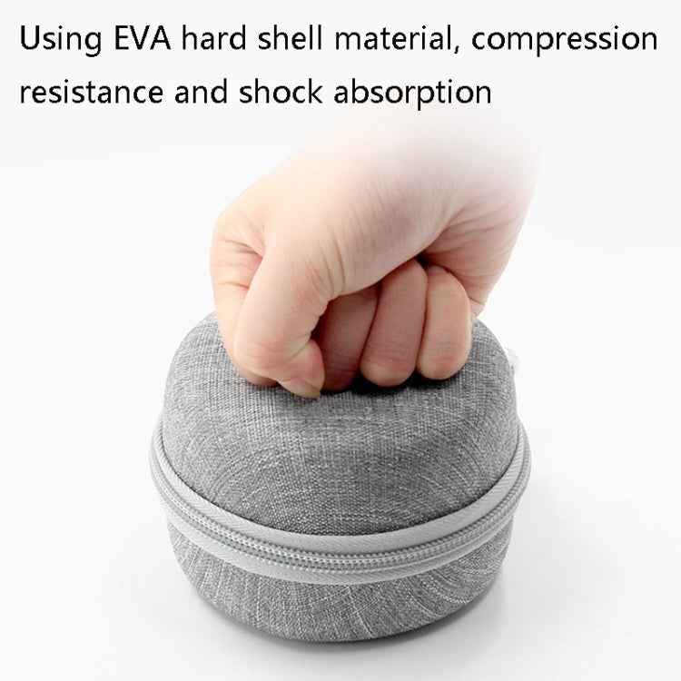 Baona BN-F009 Oxford EVA Storage Bag Box with Carabiner for Headphone / Earphone & Data Cable