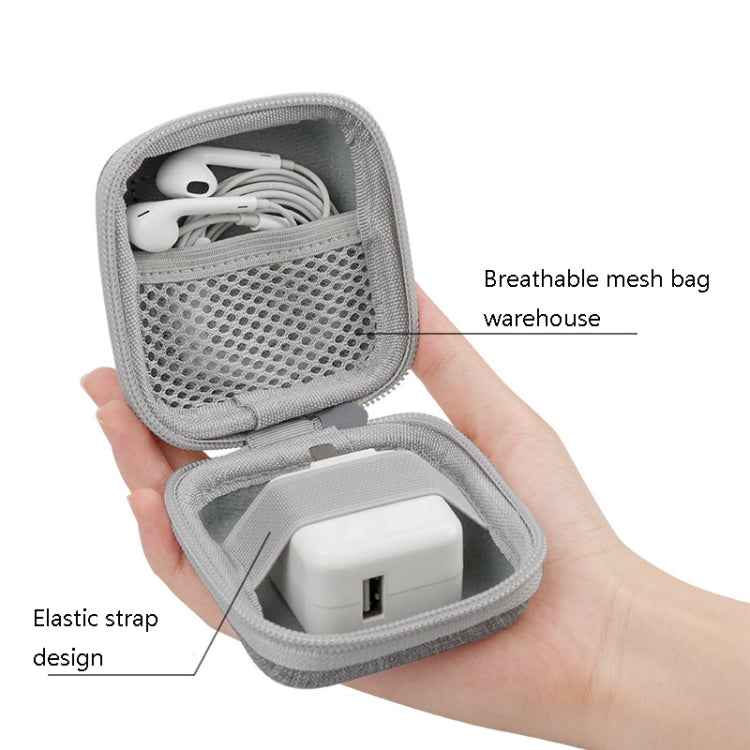 2 PCS Baona BN-F001 Headset Oxford EVA Storage Box Data Cable Charger Organizing Box