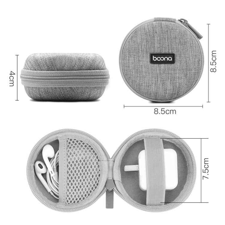 2 PCS Baona BN-F002 Data Cable Charger EVA Storage Bag Box