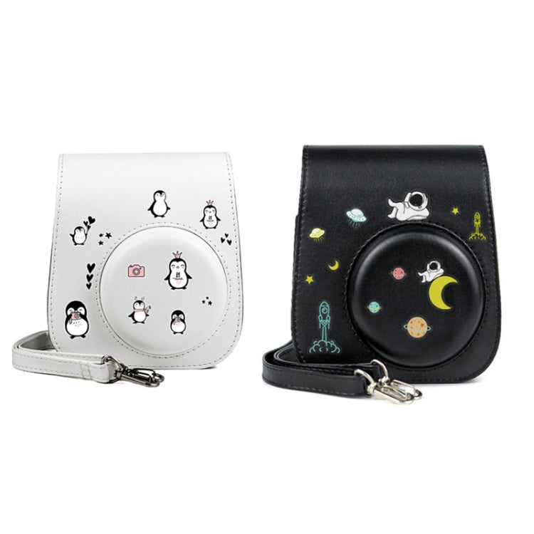 5 PCS 5 in 1 DIY Cute Cartoon Camera Stickers Set for Fujifilm Instax mini 11, Dessert Animal Series, Space Animals Series