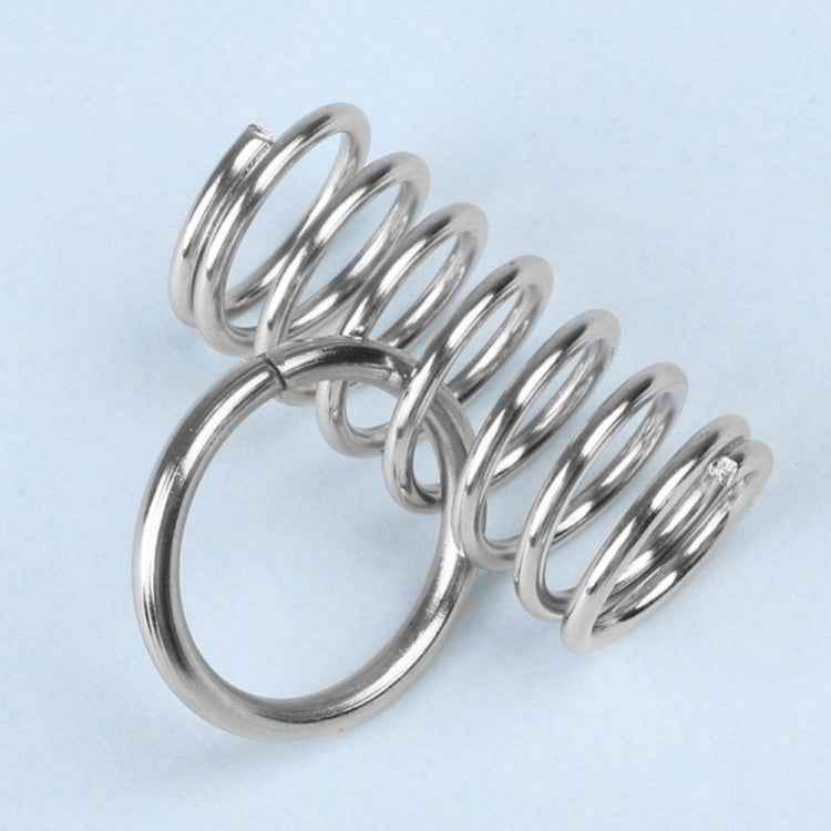 8 PCS / Set Metal Puzzle Toy Intelligence Buckle for Kids Education Developmental Toys