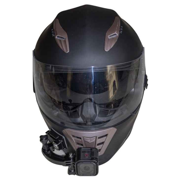 3 PCS 7.5cm Helmet Extension Arm Self Photo Mount For GoPro HERO9 Black / HERO8 Black /7 /6 /5 /5 Session /4 Session /4 /3+ /3 /2 /1, DJI Osmo Action, Xiaoyi And Other Action Cameras(