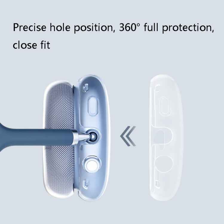 Oatsbasf  Full Coverage Anti-scratch Silicone Headphone Protective Case For AirPods Max