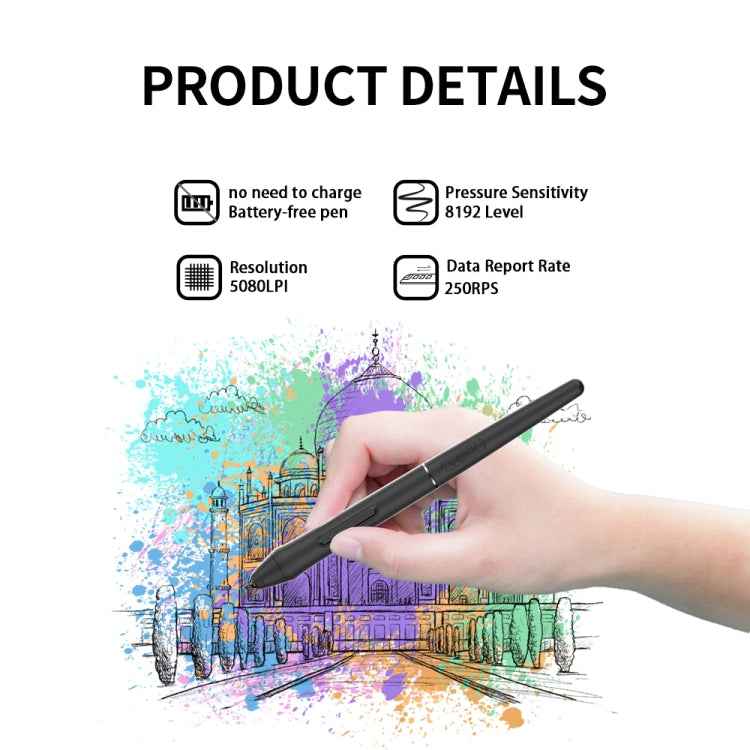VEIKK VK1060 Hand-Painted Tablet Electronic Painting Board Can Be Connected To Mobile Phone