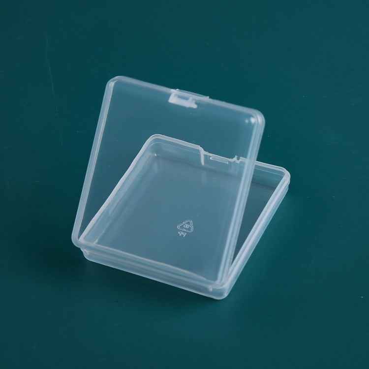 20 PCS With Cover Transparent PP Plastic Box Parts Jewelry Storage Box