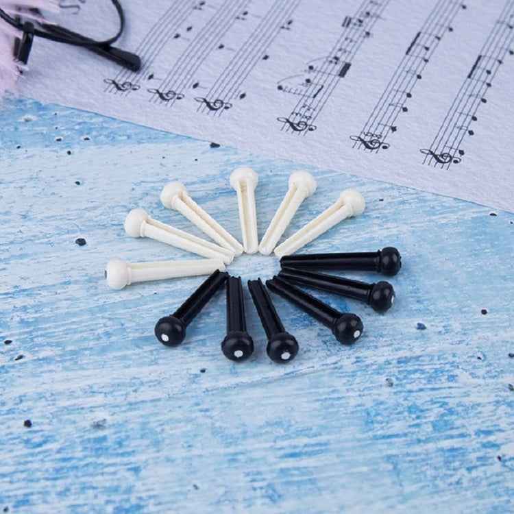 100 PCS Plastic Conical Cone String Nail for Guitar