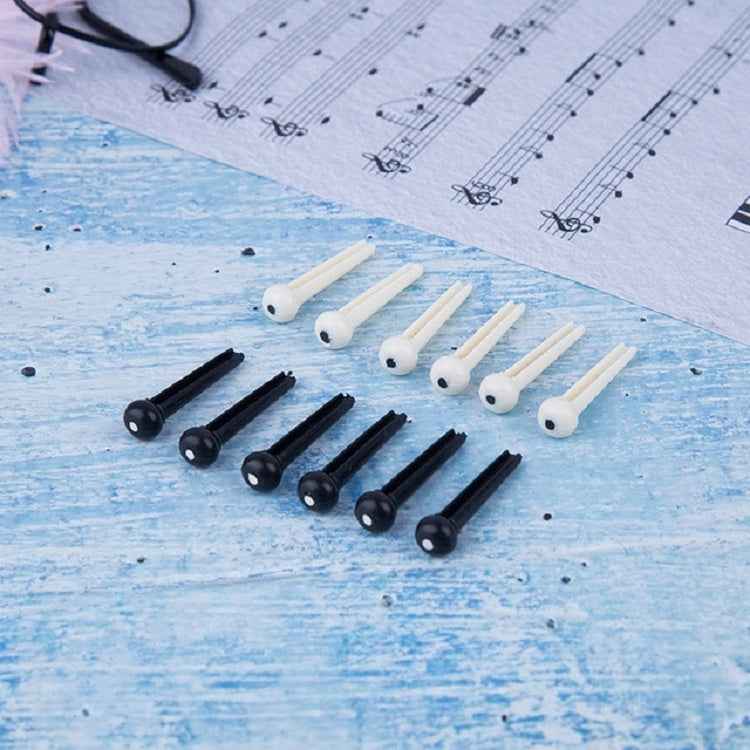 100 PCS Plastic Conical Cone String Nail for Guitar
