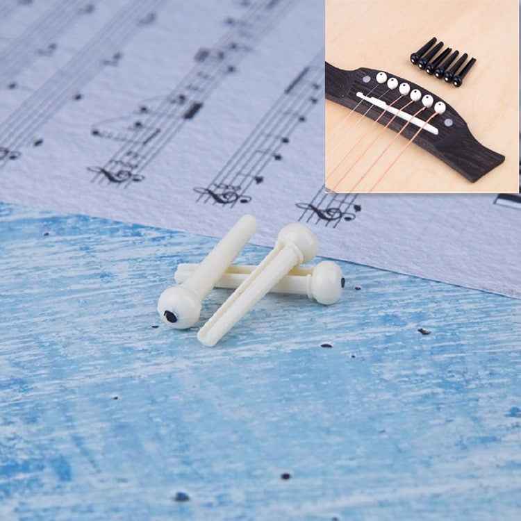 100 PCS Plastic Conical Cone String Nail for Guitar