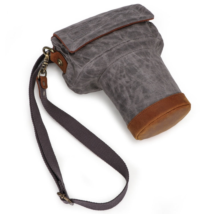 K-809 Shock-Absorbing And Drop-Proof Camera Shoulder Bag SLR Liner Protection Bag, Blue, Khaki, Grey