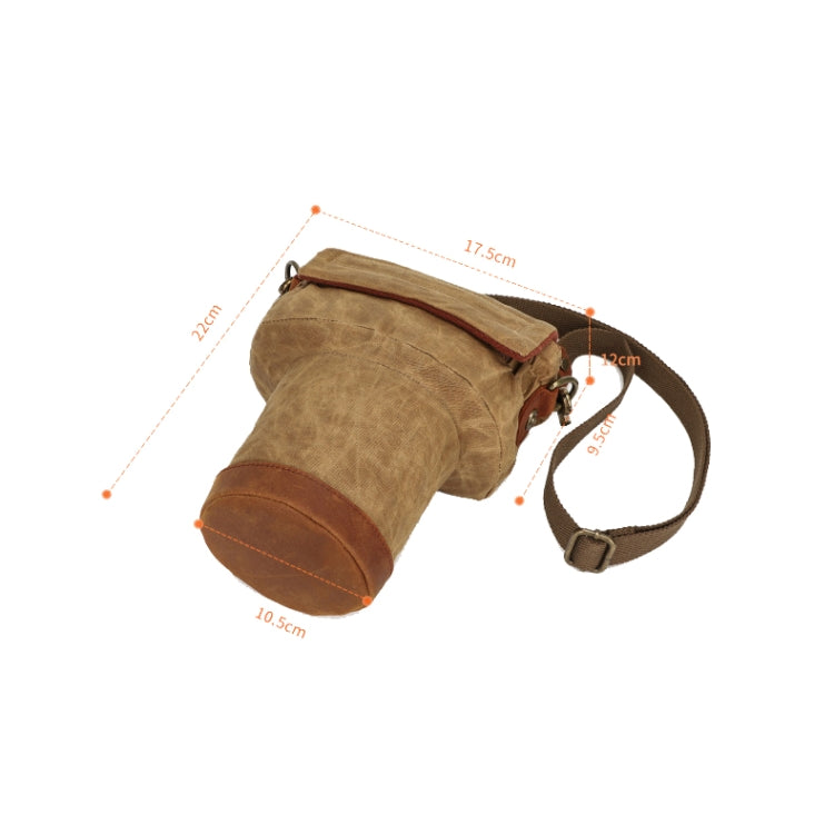 K-809 Shock-Absorbing And Drop-Proof Camera Shoulder Bag SLR Liner Protection Bag, Blue, Khaki, Grey